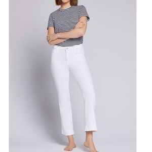 Current/Elliott Women's Flare White Jeans